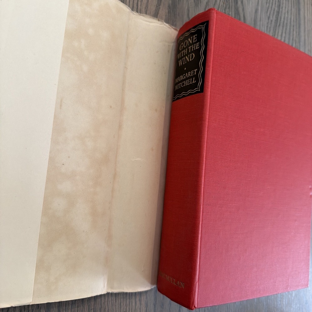 "Gone With the Wind" 1955 HCDJ book Margaret Mitchell VG - Picture 8 of 8